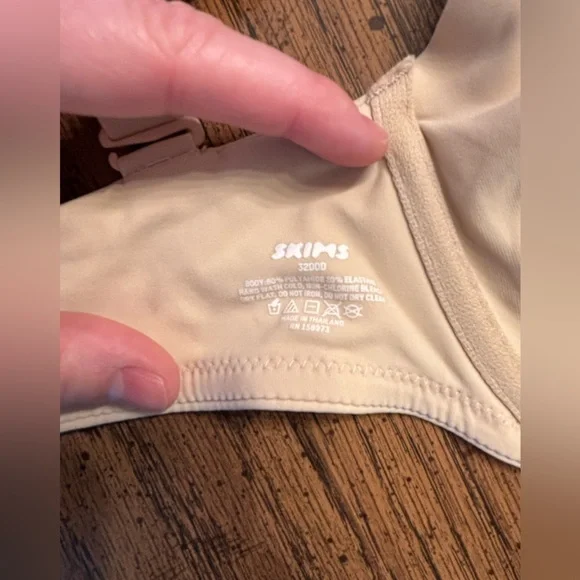 SKIMS women’s bra 32DDD unlined wired bra - Picture 5 of 7